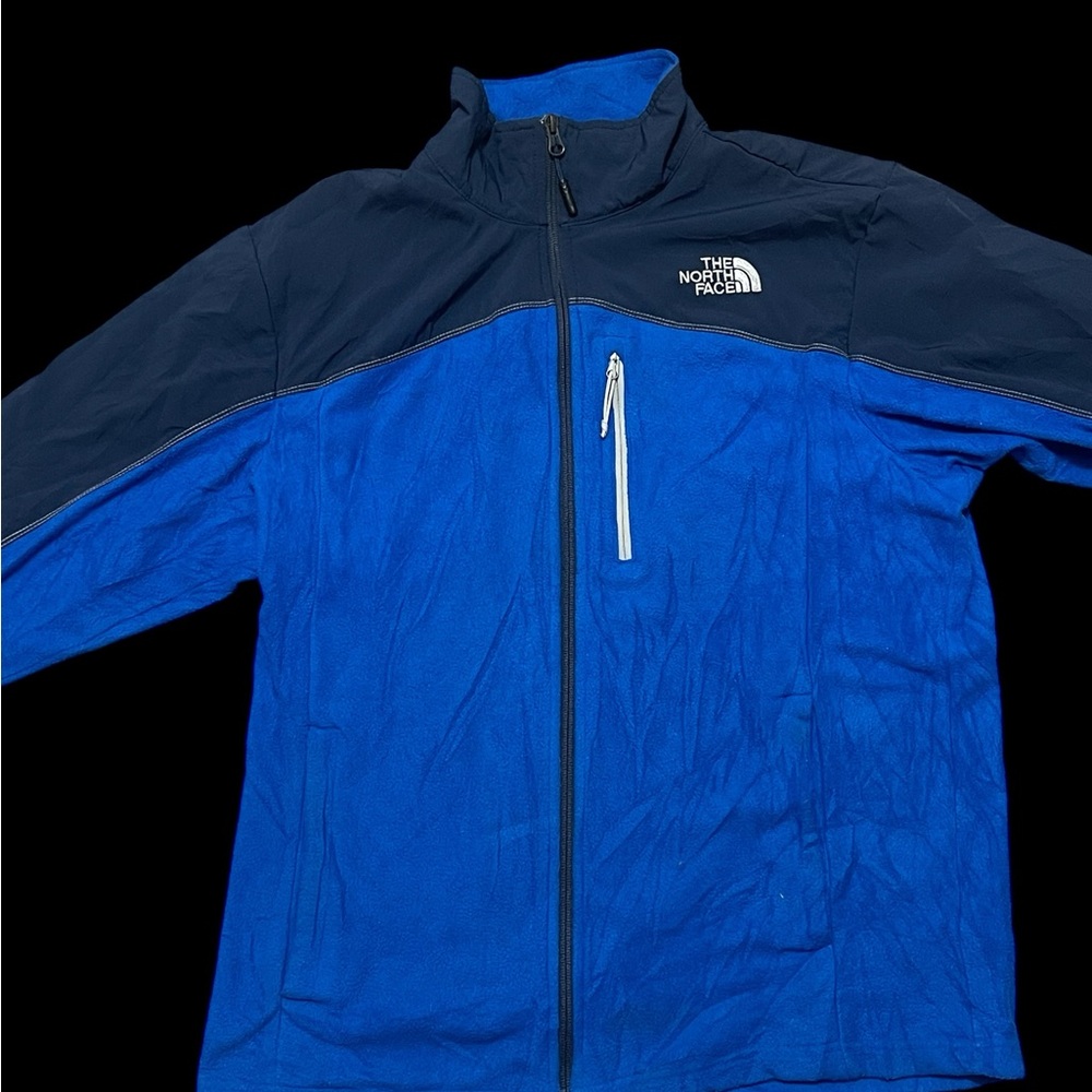 The North Face Blue and Black Performance Jacket